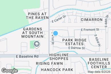 Map image of the property - 4107 E Park St