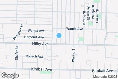Map image of the property - 1217 Lowell St