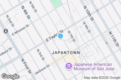 Map image of the property - Japantown Senior Apartments