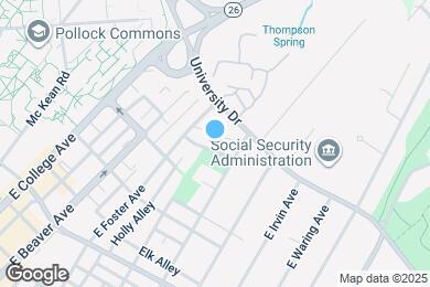 Map image of the property - 411 Keller St