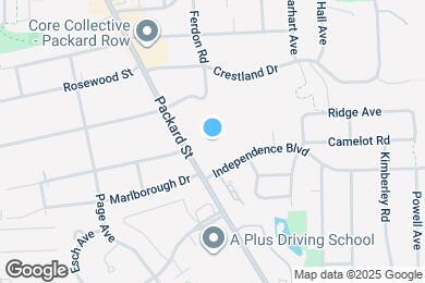 Map image of the property - 2401 Packard St
