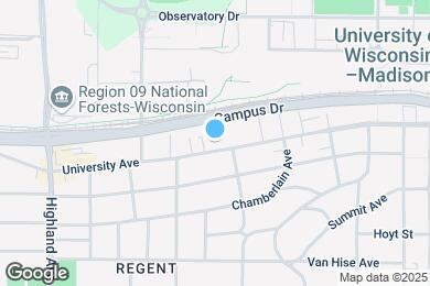Map image of the property - Oak Tree Apartments