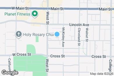 Map image of the property - 35 Oak Ave