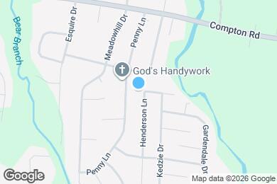 Map image of the property - 1103 Jerico Rd