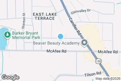 Map image of the property - 2505 Mellville Ave