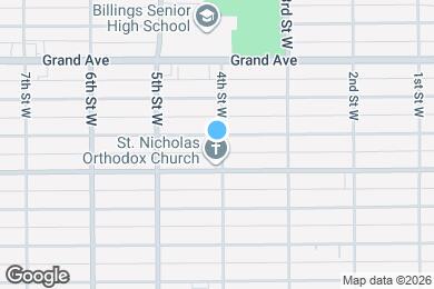 Map image of the property - 402 Burlington Ave