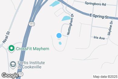 Map image of the property - 1009 Cambridge Ct