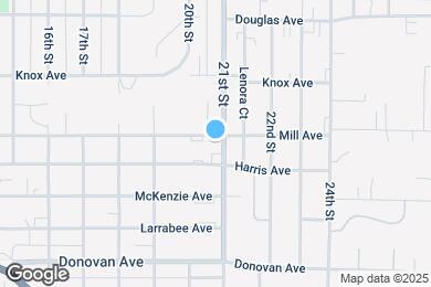 Map image of the property - 2020 Mill Ave