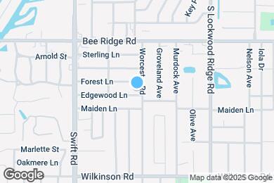 Map image of the property - 2959 Edgewood Ln