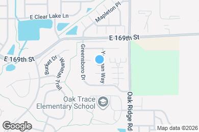 Map image of the property - 16720 Yeoman Way