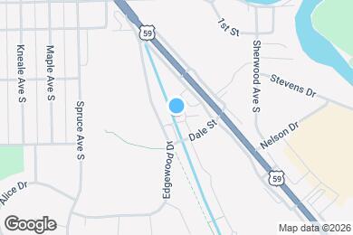 Map image of the property - 1238 Edgewood Dr