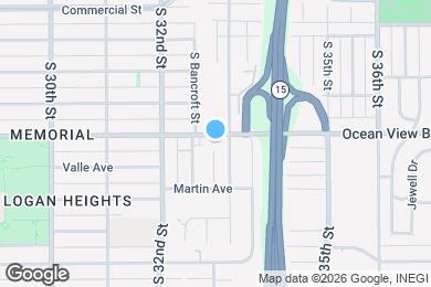 Map image of the property - 3265 Ocean View Blvd