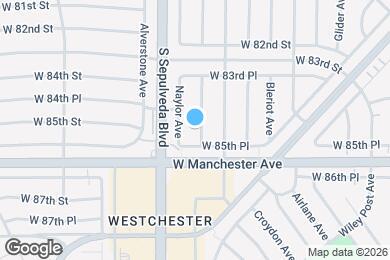 Map image of the property - 8461 Vicksburg Ave