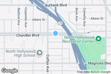 Map image of the property - 11662-11664 Chandler Blvd