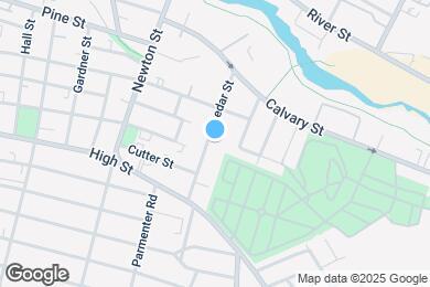 Map image of the property - 58 Cedar St