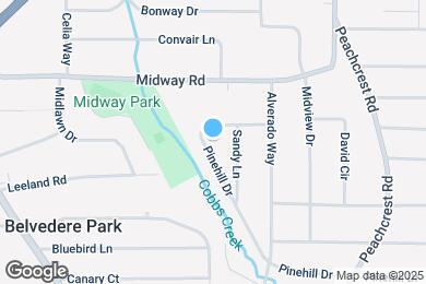 Map image of the property - 3178 Pinehill Drive