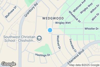 Map image of the property - 6748 Trail Lake Dr