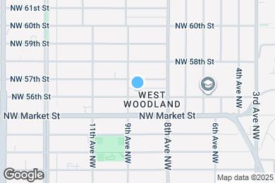 Map image of the property - 840 NW 56th St