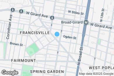 Map image of the property - 1611-15 Ridge Ave
