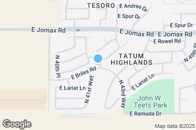 Map image of the property - 26250 N 42nd St