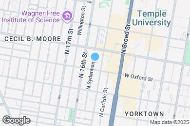 Map image of the property - 1613 N Sydenham St