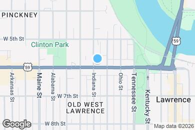 Map image of the property - 612 W 6th St