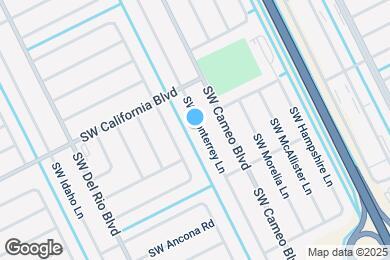 Map image of the property - 2024 SW Monterrey Ln