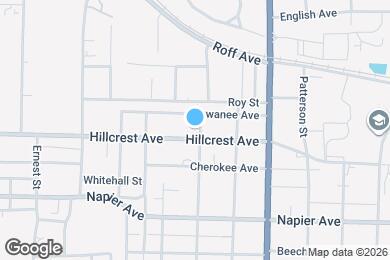 Map image of the property - 2703 Hillcrest Ave