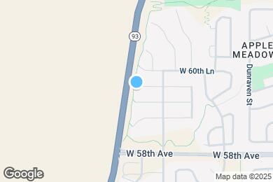 Map image of the property - 19760 W 59th Dr