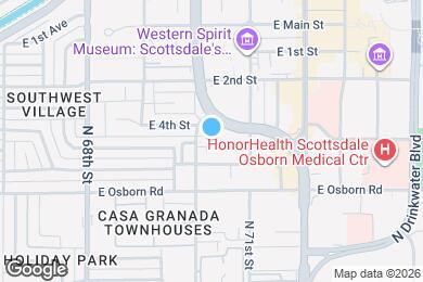 Map image of the property - 7023 E 4th St