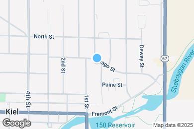 Map image of the property - 55 E Chicago St Kiel Wi