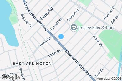 Map image of the property - 221 Massachusetts Ave