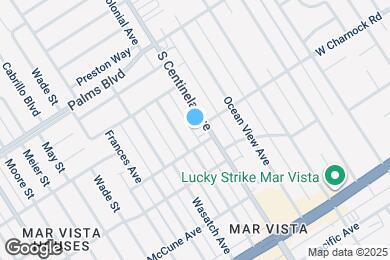Map image of the property - 3623 1/2 S Centinela Ave