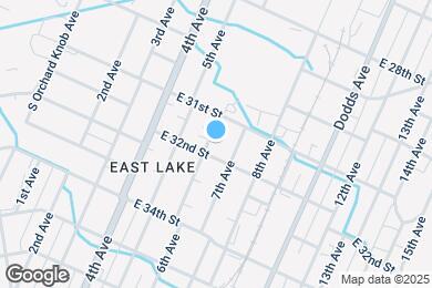 Map image of the property - 3112 6th Ave