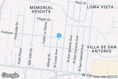 Map image of the property - 322 Saint Louis Ave