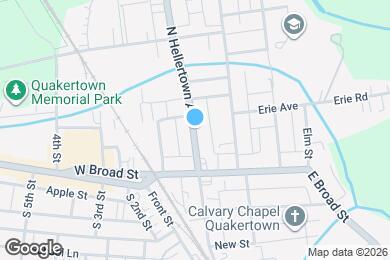 Map image of the property - 37 N Hellertown Ave