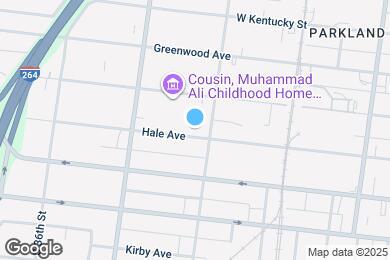 Map image of the property - 3213 Hale Ave