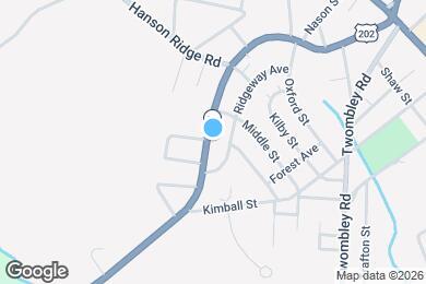 Map image of the property - 106 Lebanon St