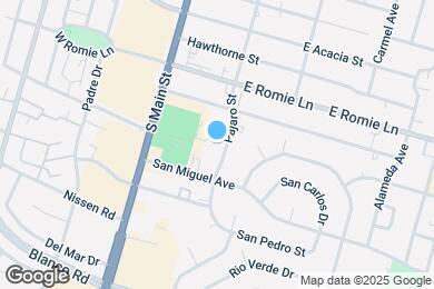 Map image of the property - 1056 Pajaro St