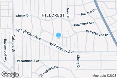 Map image of the property - 412 W Parkwood Dr