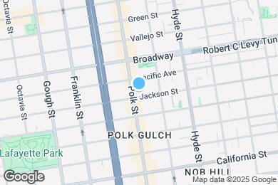 Map image of the property - 1580 Jackson St