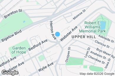 Map image of the property - 712 Herron Ave