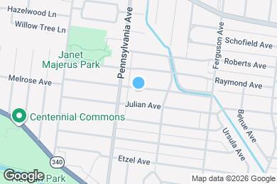 Map image of the property - 6936 Melrose Ave