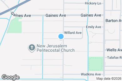 Map image of the property - 2101 S Madison St