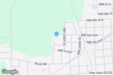 Map image of the property - 556 NW 259th Terrace