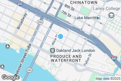 Map image of the property - Allegro at Jack London Square