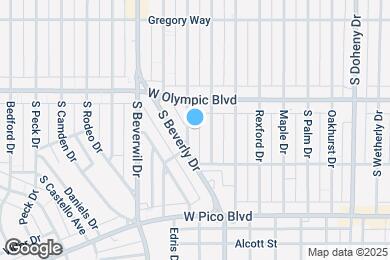 Map image of the property - 434 S Canon Dr