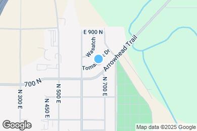 Map image of the property - 686 Tomahawk Dr