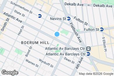 Map image of the property - 457 Atlantic Ave