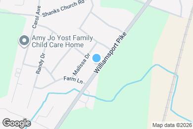 Map image of the property - 12227 Williamsport Pike